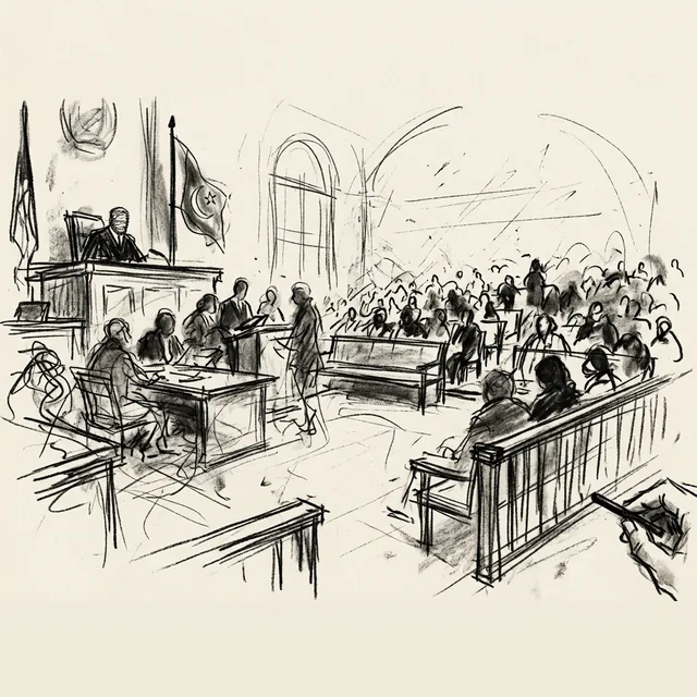 Court Sketch